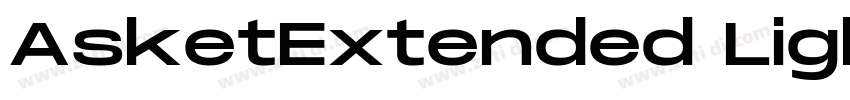 AsketExtended Light字体转换 AsketExtended Light字体转换